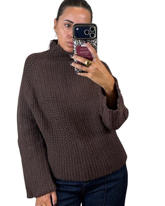 Maglione cioccolato