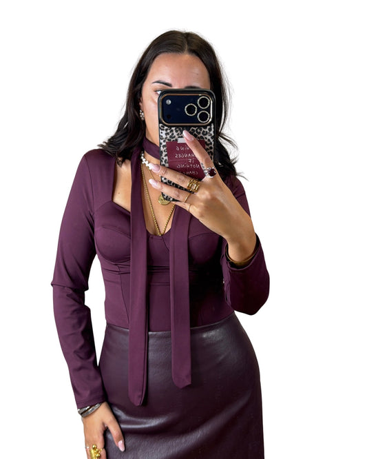 Maglia prugna