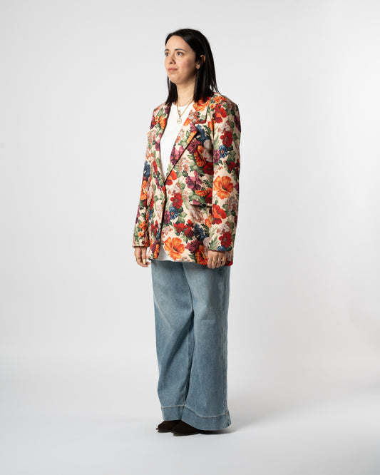 Blazer floreale