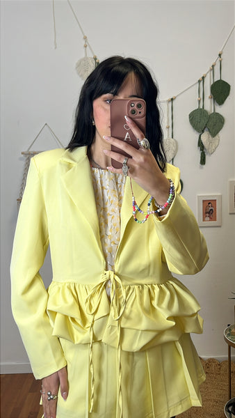 Blazer Jessica giallo