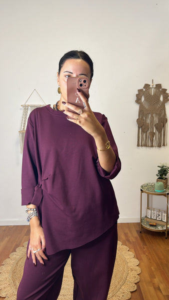 Tuta Penelope burgundy