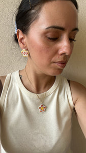 Collana “Bloom” rosso