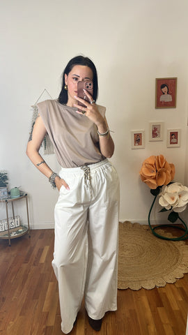 Pantalone Tania panna