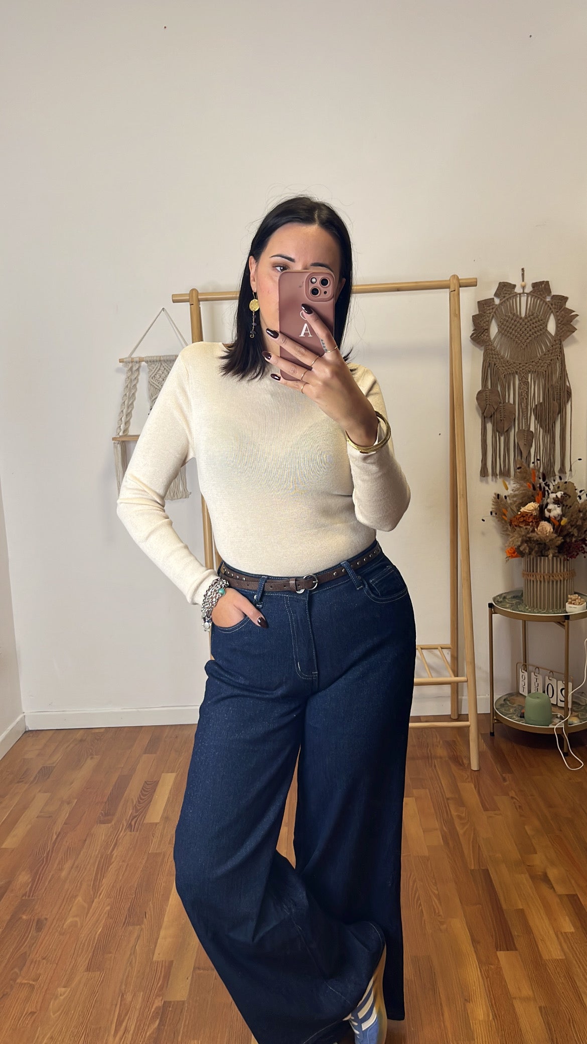 Jeans shiny
