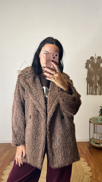 Cappotto Monica marrone