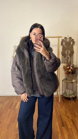 Bomber Alessandra cioccolato