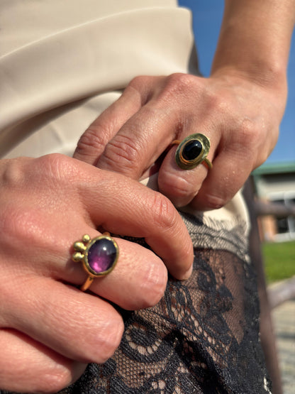 Anello ametista
