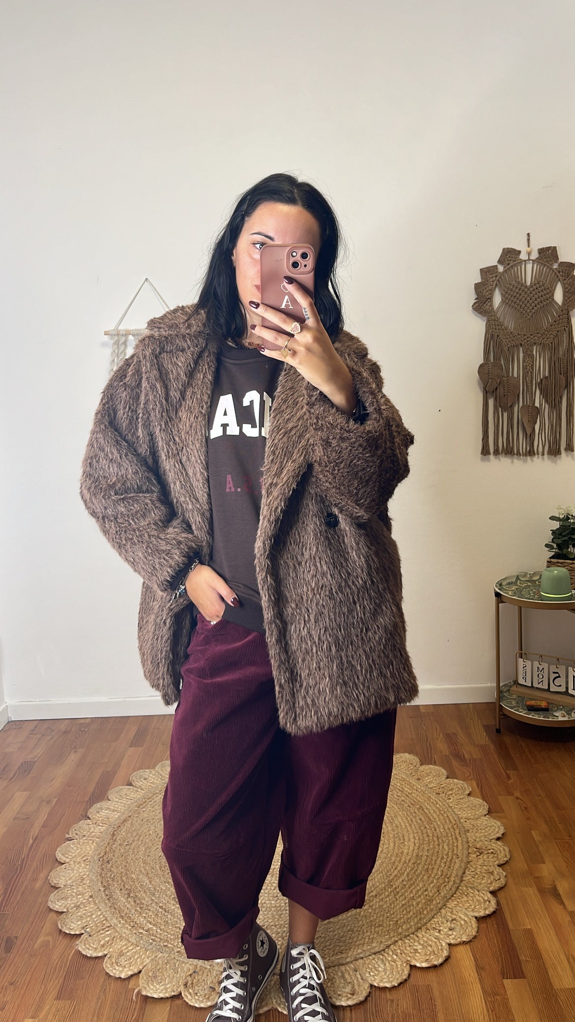 Cappotto Monica marrone