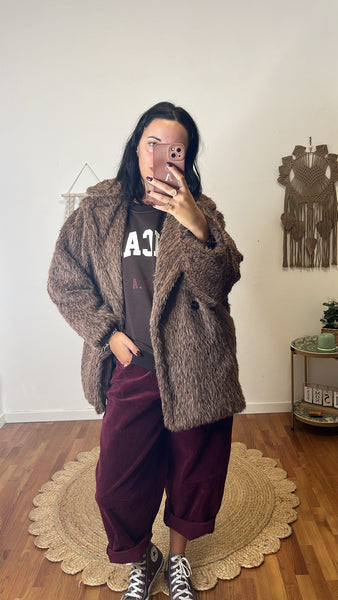 Cappotto Monica marrone