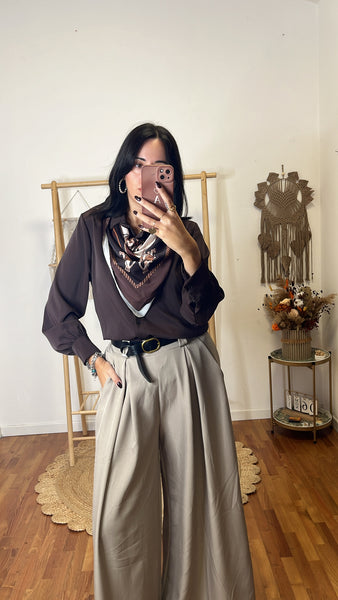 Pantalone Marta beige