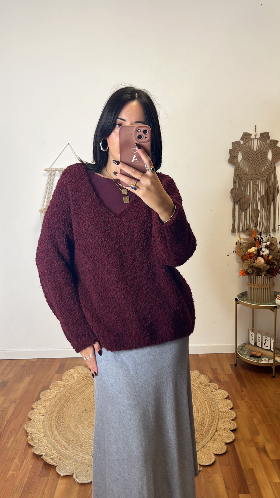 Maglione Jessica burgundy