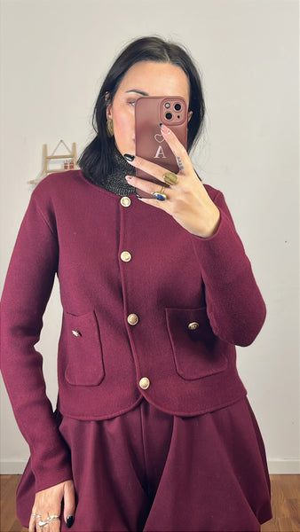 Cardigan Gabry magenta