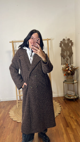 Cappotto Anna cioccolato