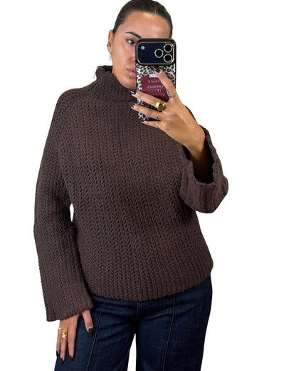 Maglione cioccolato