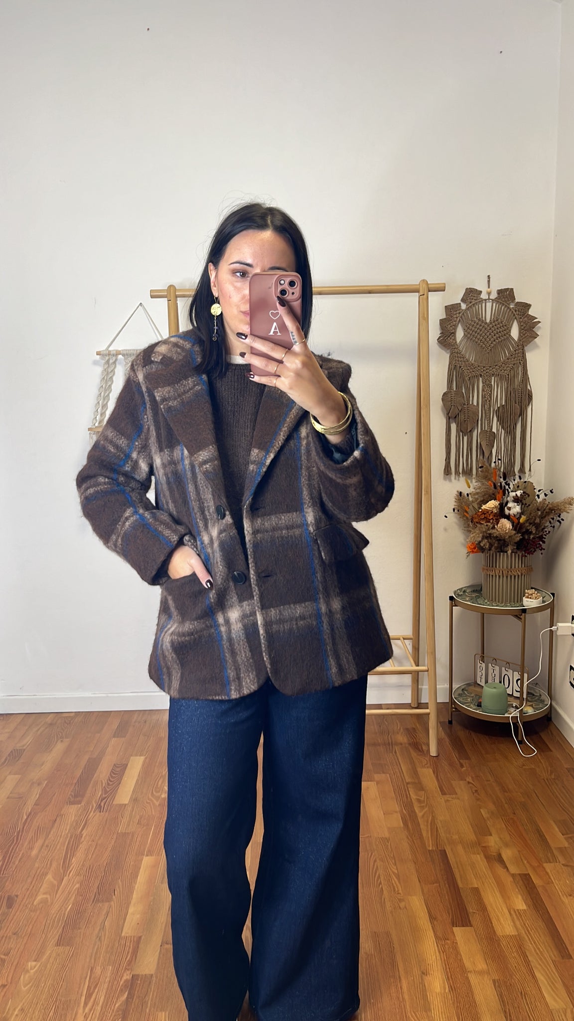 Blazer/capotto Anita cioccolato