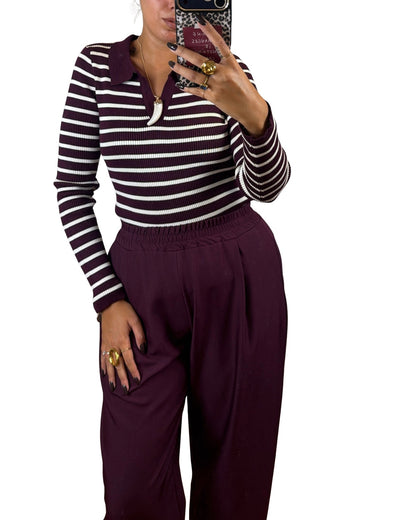 Pantalone prugna