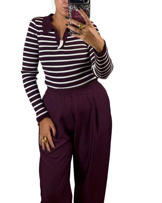 Pantalone prugna