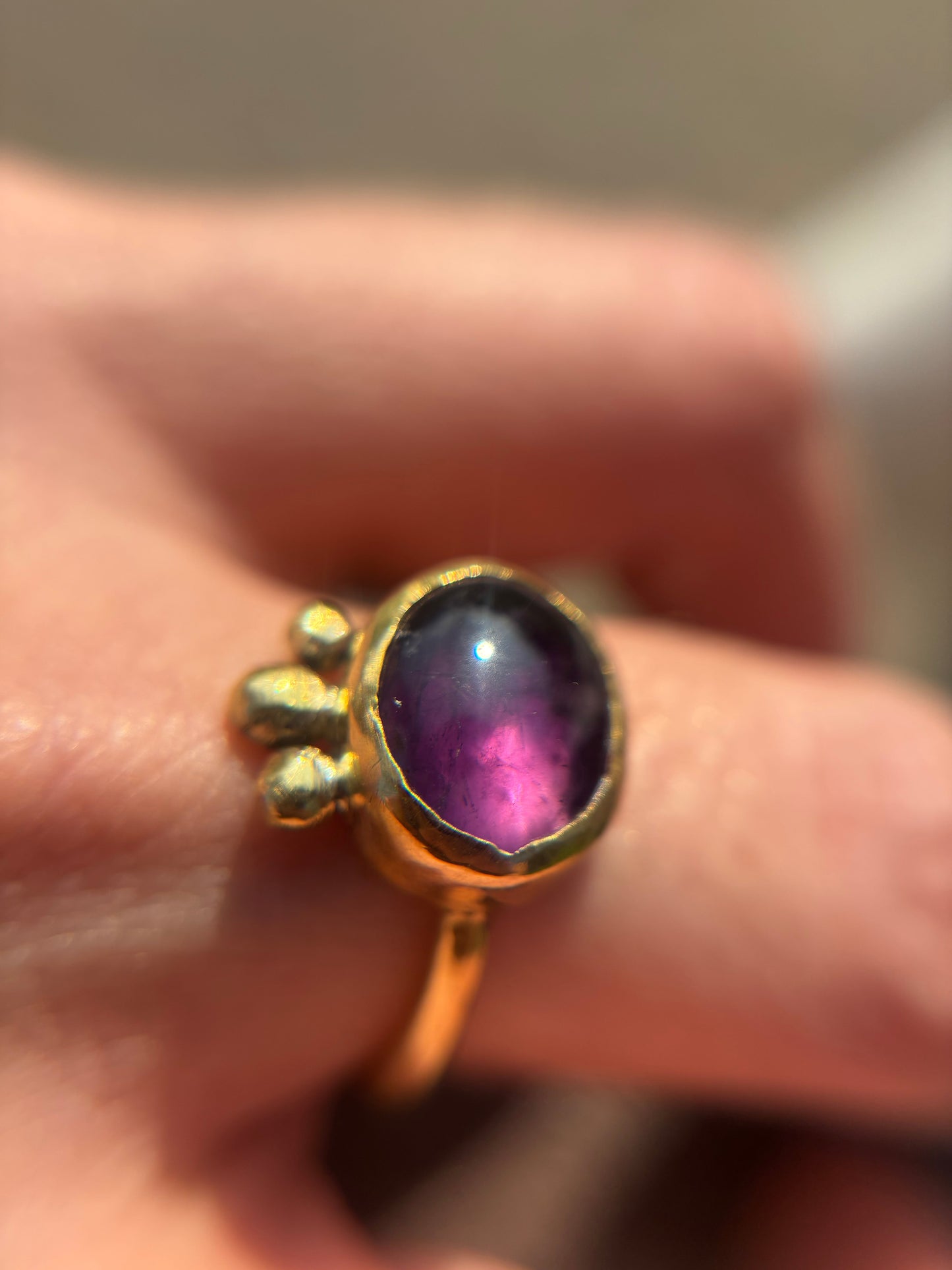 Anello ametista