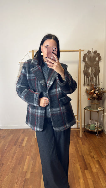 Blazer/cappotto Anna grigio