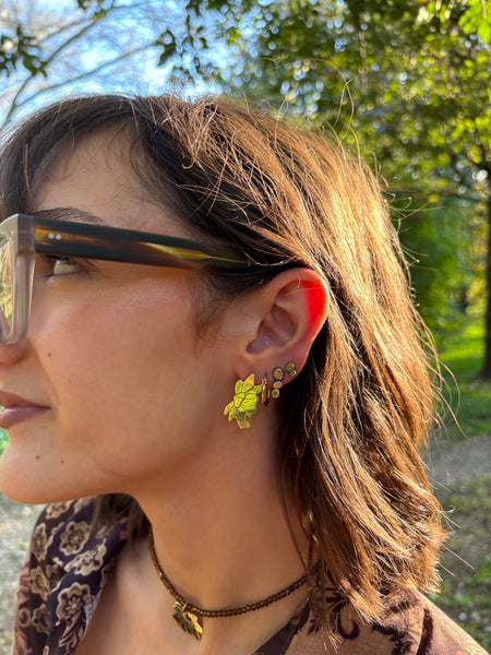 Orecchini “Fiore di loto” small