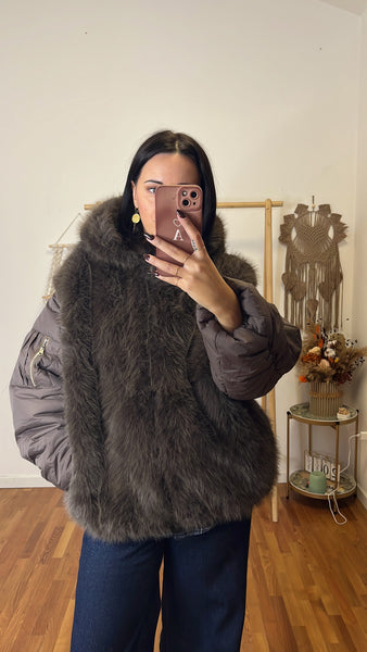 Bomber Alessandra cioccolato