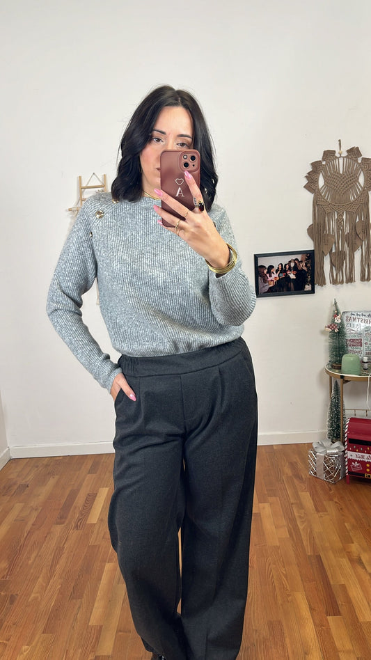 Pantalone Giorgia grigio antracite