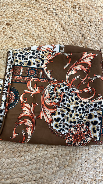 Foulard grande animalier