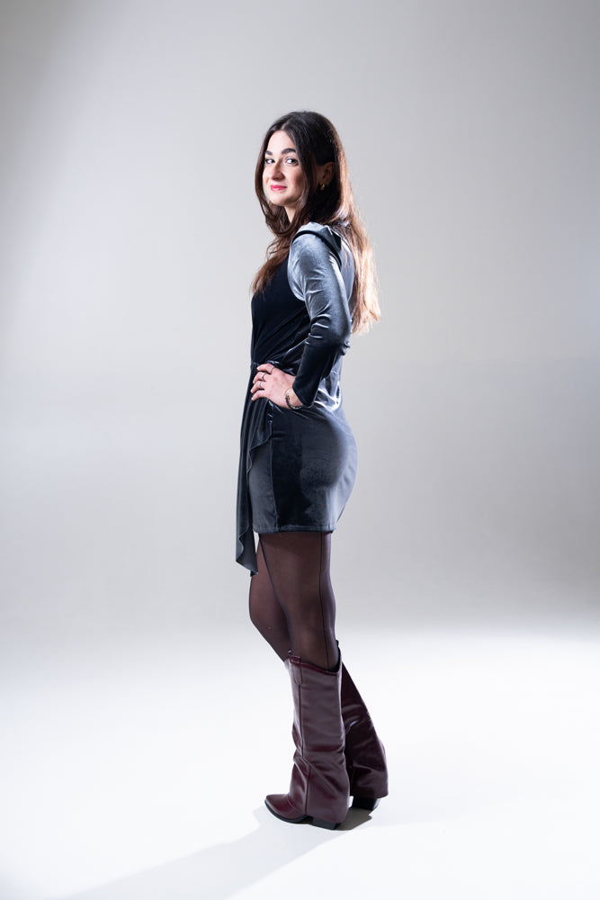 Abito Gabrielle grigio