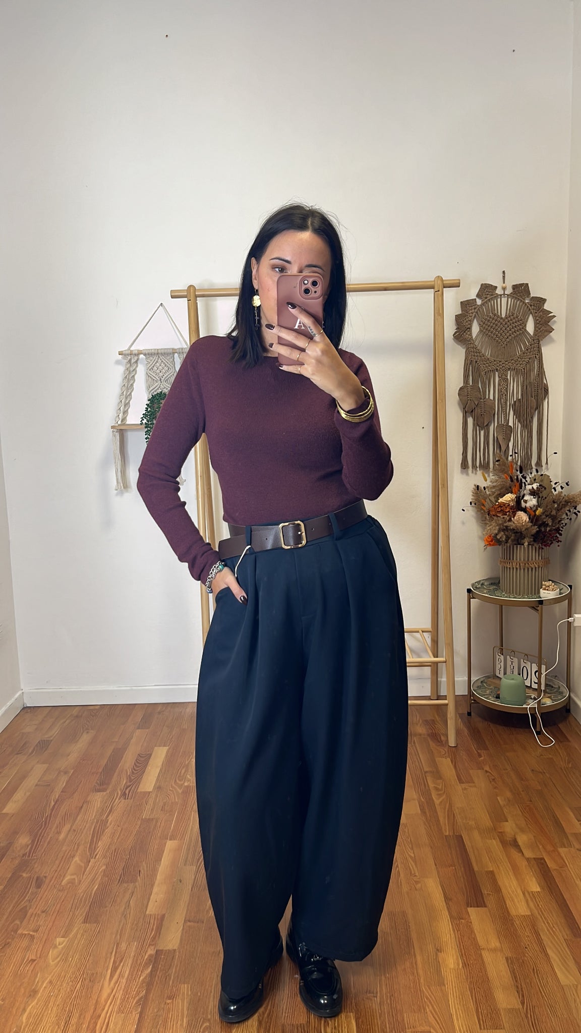 Pantalone jasmine blu