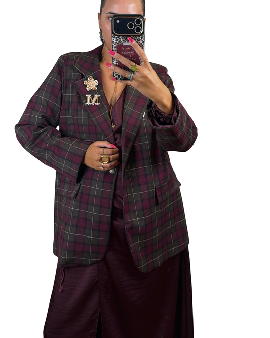 Blazer moira check