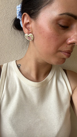 Orecchini “Sei Bellissima” verde