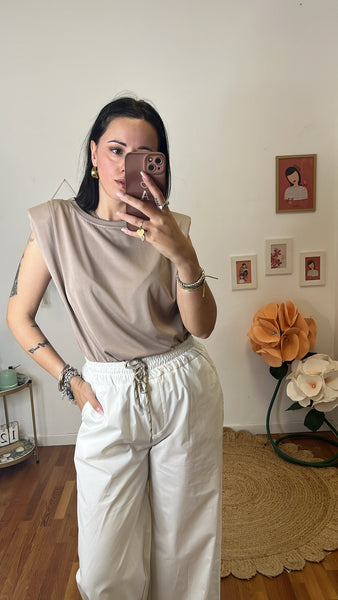 Pantalone Tania panna