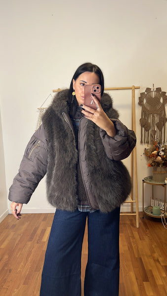 Bomber Alessandra cioccolato