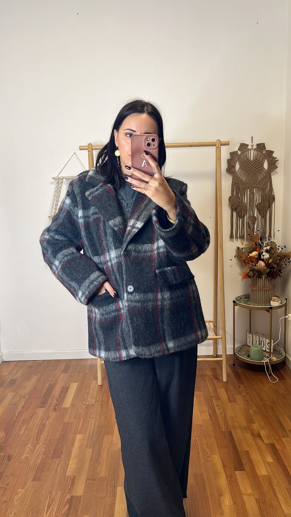 Blazer/cappotto Anna grigio