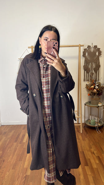 Cappotto Elsa cioccolato