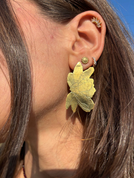 Orecchini “Fiore di loto” big