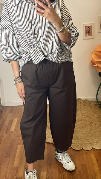 Pantalone Chiara cioccolato