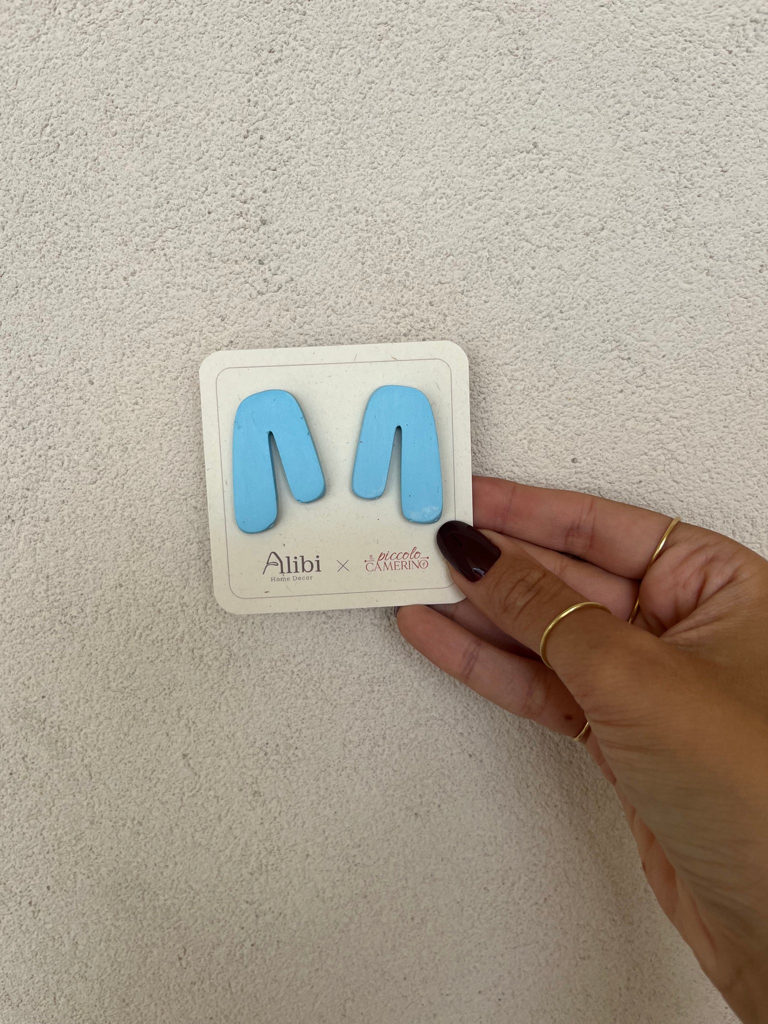 Orecchini Nairobi azzurro