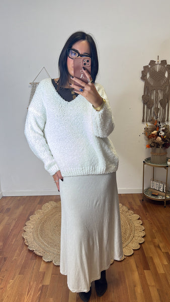 Maglione Jessica bianco