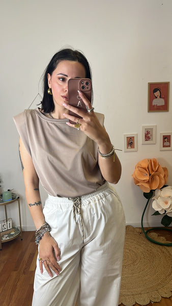 Pantalone Tania panna