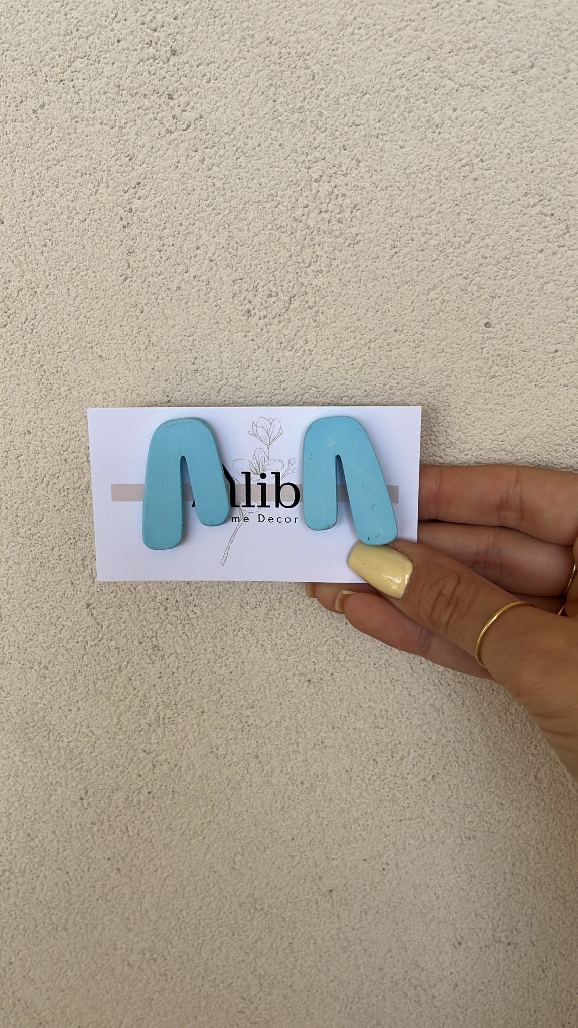 Orecchini Nairobi azzurro