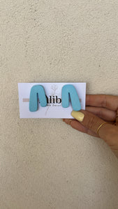 Orecchini Nairobi azzurro