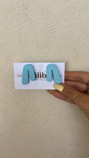 Orecchini Nairobi azzurro