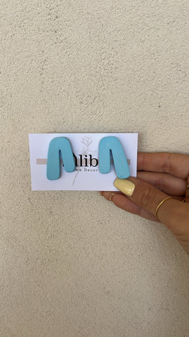 Orecchini Nairobi azzurro