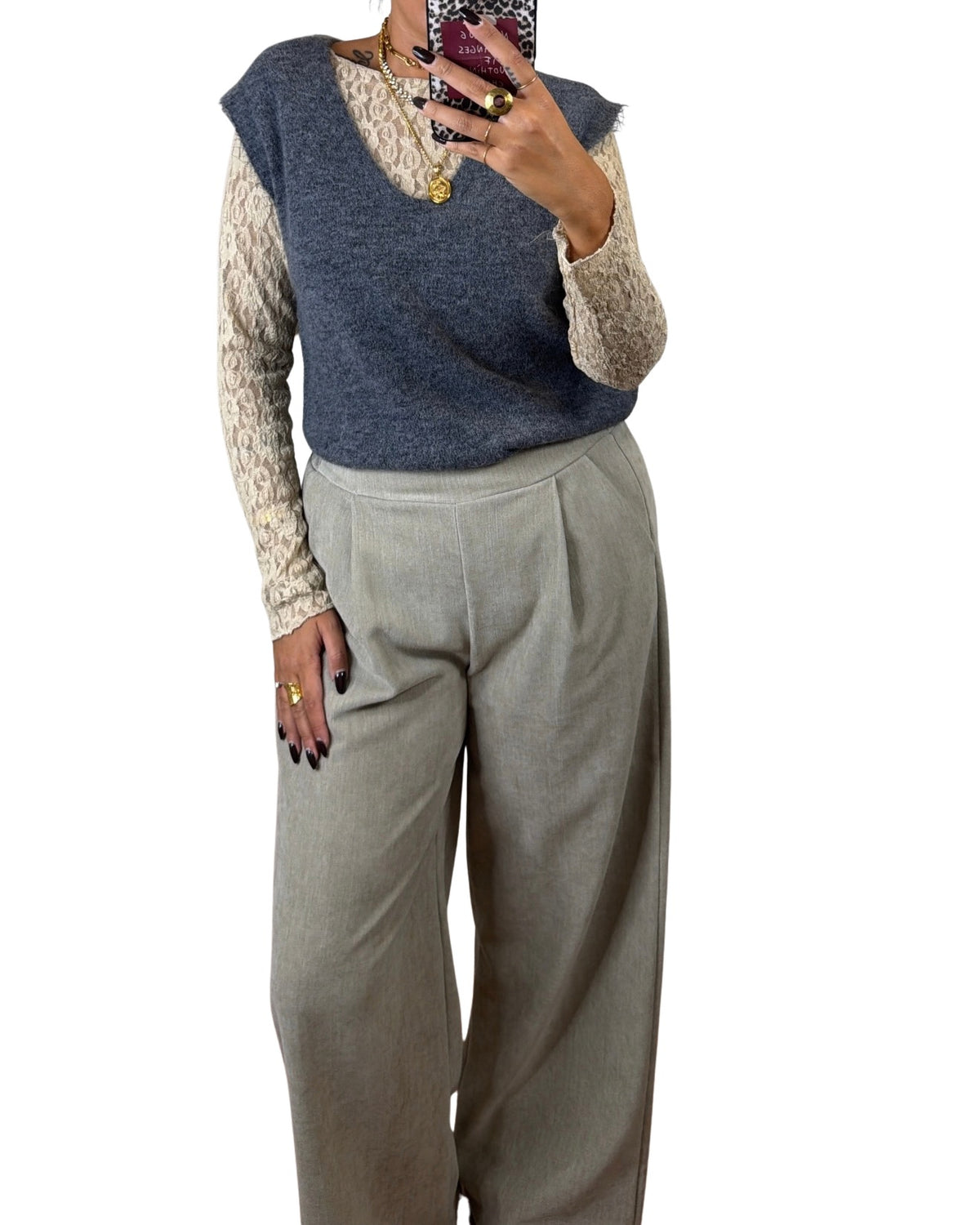 Gilet grigio