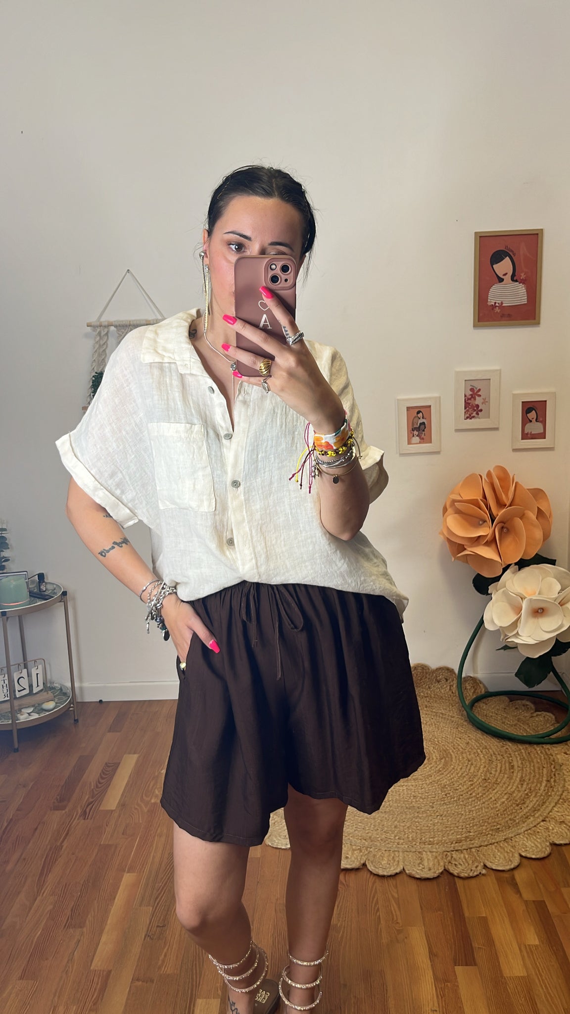 Short Alison cioccolato