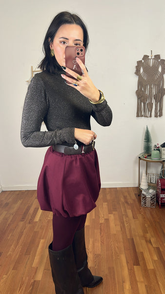 Shorts palloncino magenta