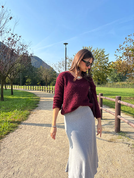Maglione Jessica burgundy