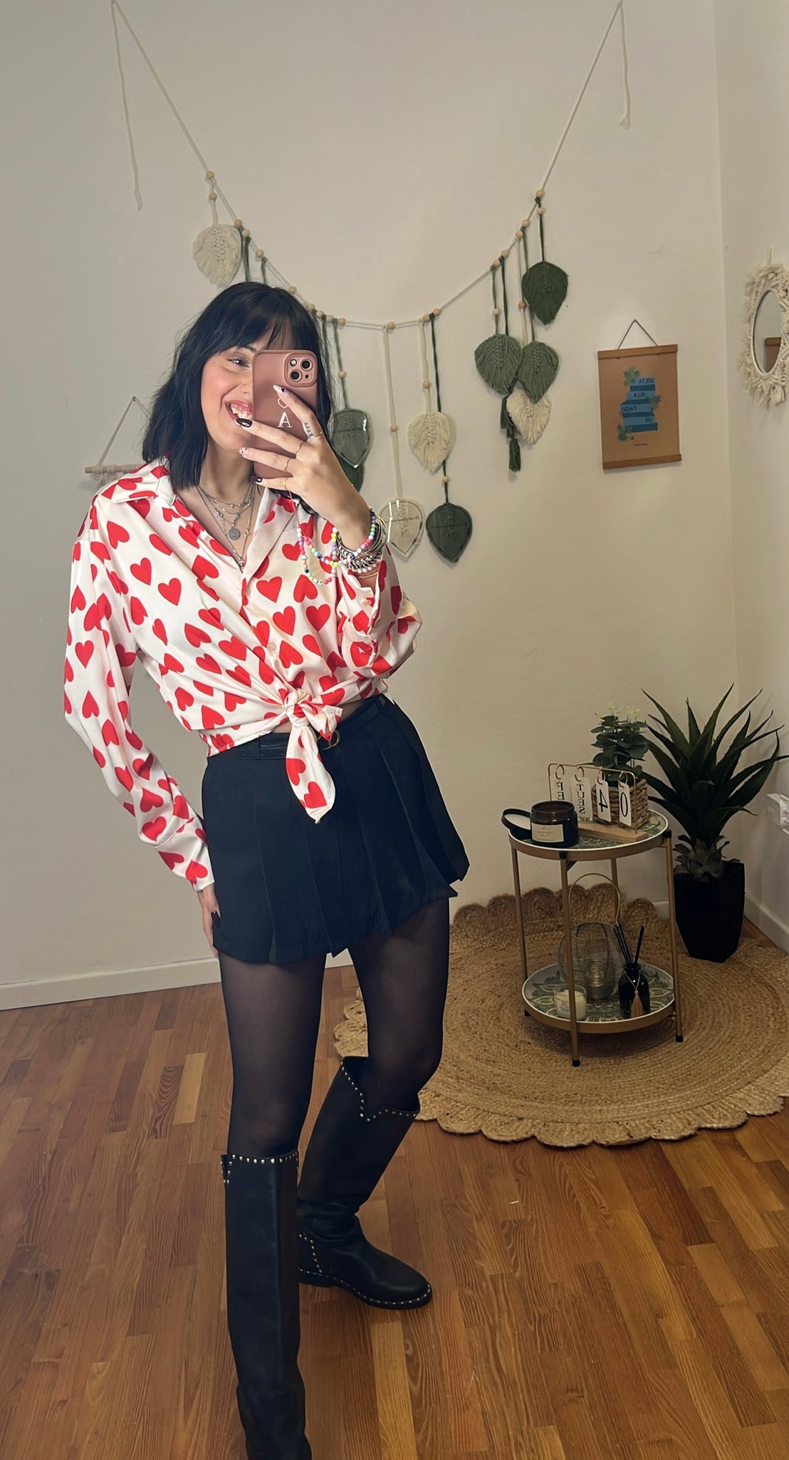 Camicia cuoricini