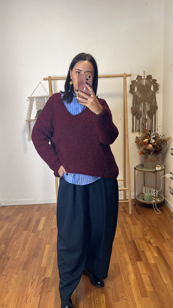 Pantalone jasmine blu